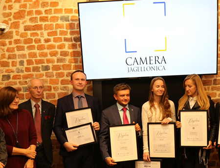 [23.11.2018] Wręczono nagrody zwycięzcom konkursu Camera Jagellonica 2018