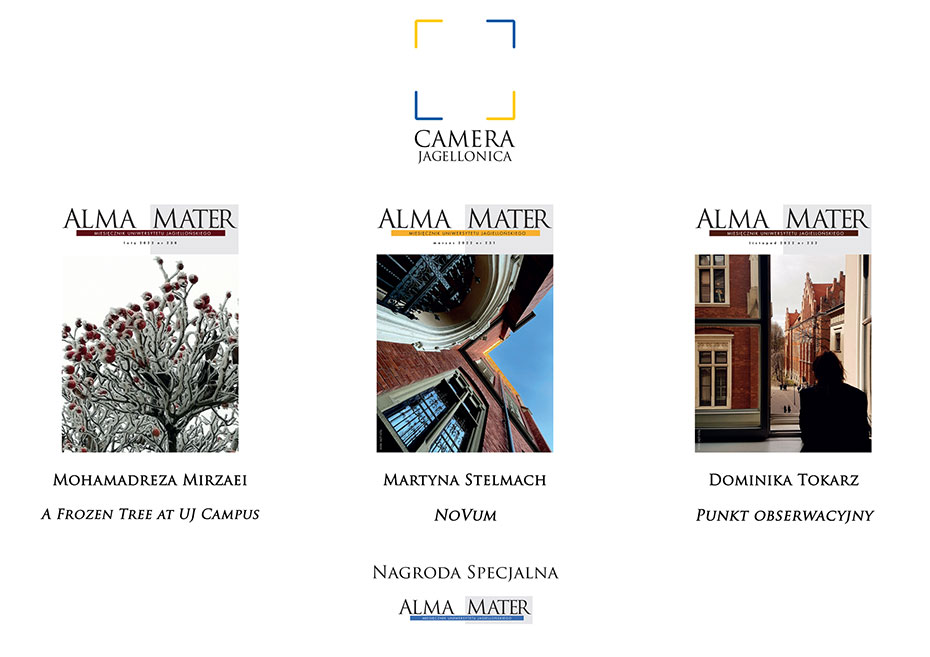 Grafika - zdjęcia laureatów w kategorii nagroda Alma Mater