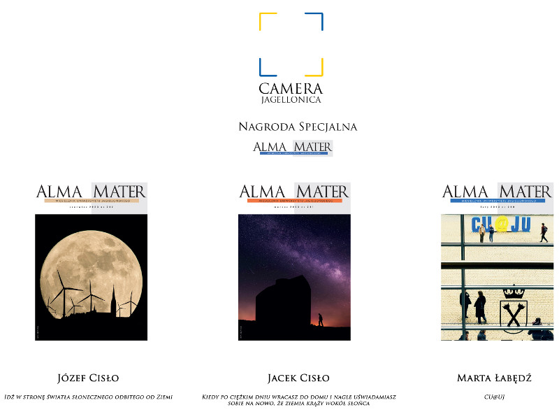 Grafika - zdjęcia laureatów w kategorii nagroda Alma Mater